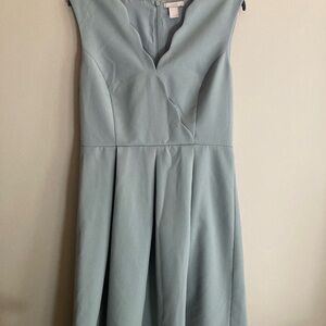Sophisticated Sleeveless Dress in Soft Green